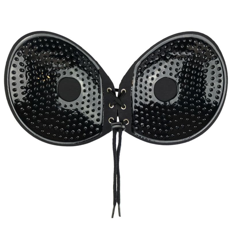BYE-BRA - BRA ADHESIVE INTERLACED BLACK CUP C thumb 5