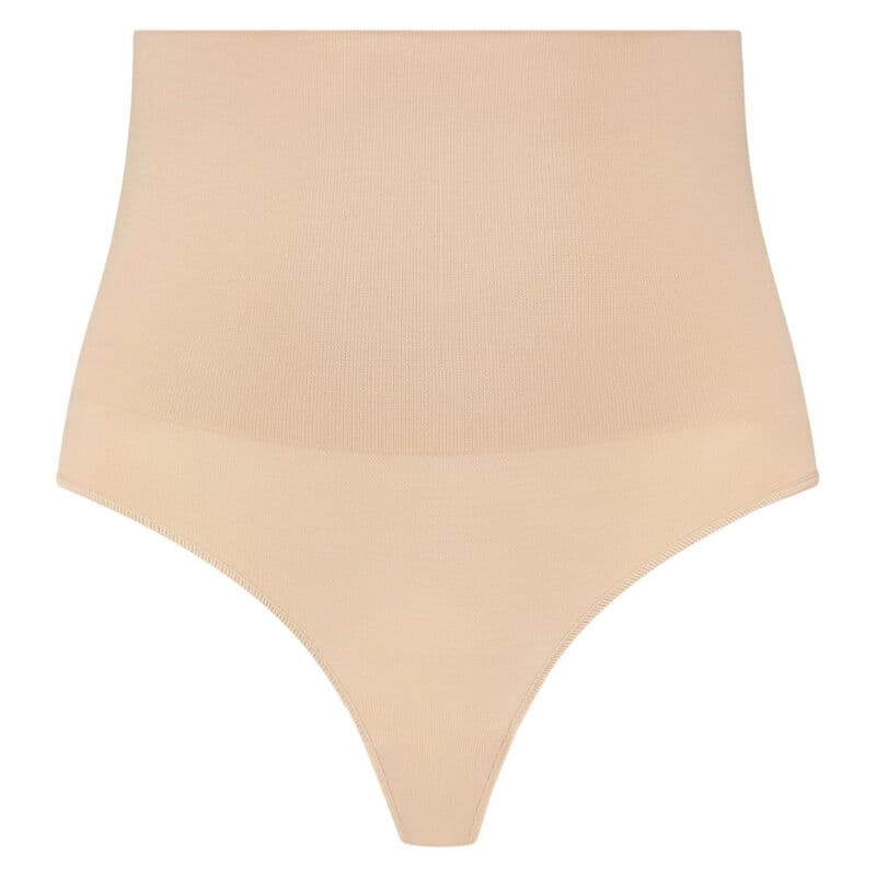 BYE-BRA - THONG STYLE SEAMLESS GIRDLE BEIGE SIZE S thumb 3