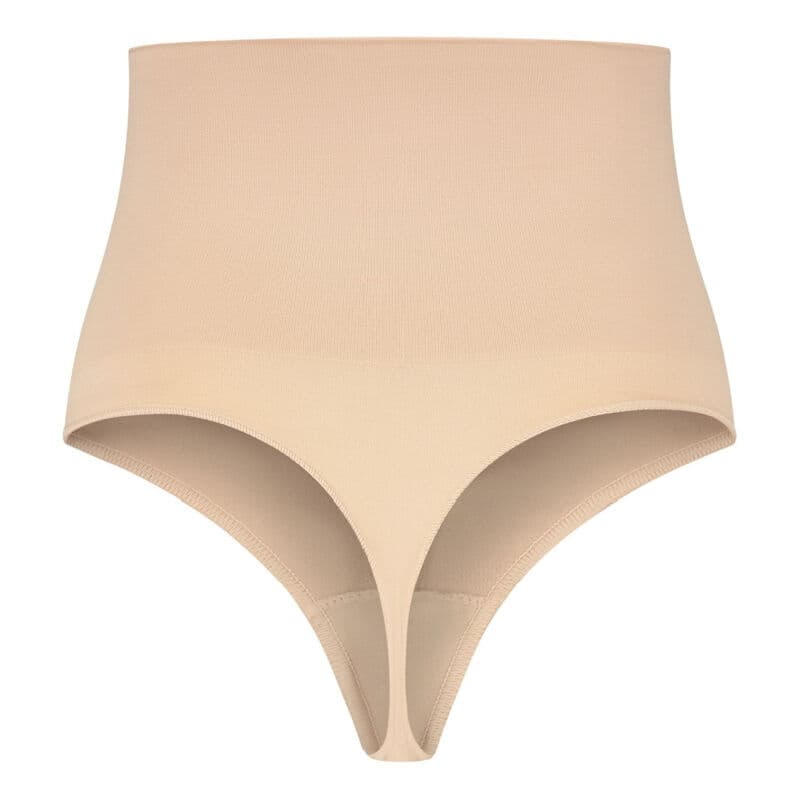 BYE-BRA - THONG STYLE SEAMLESS GIRDLE BEIGE SIZE XL thumb 3