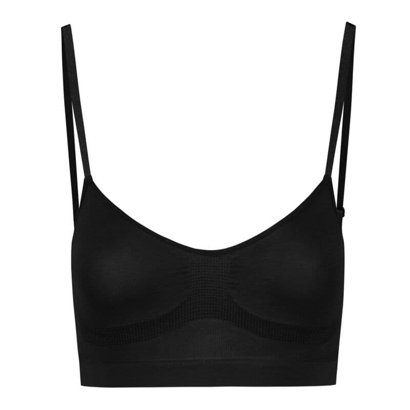 BYE-BRA - MEDIUM CONTROL BRA SEAMLESS BLACK SIZE L thumb 4