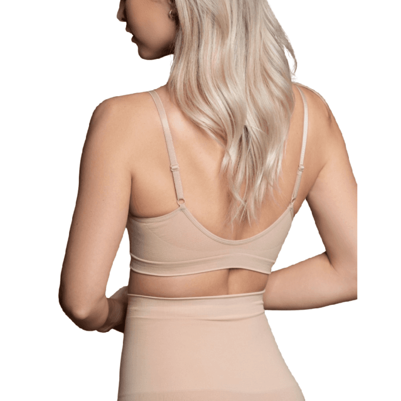 BYE-BRA - MEDIUM CONTROL BRA SEAMLESS BEIGE SIZE S thumb 2