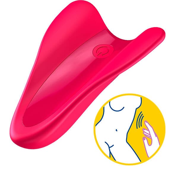 SATISFYER - HIGH FLY FINGER VIBRATOR FUCHSIA thumb 7