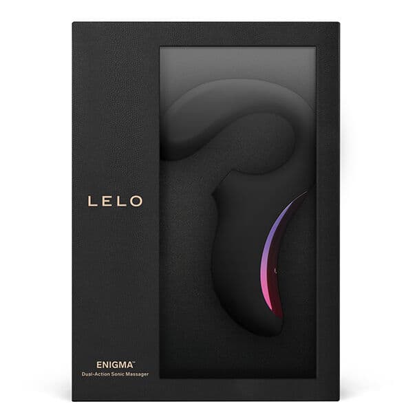 LELO - ENIGMA DOUBLE SUCTION STIMULATION MASSAGER BLACK thumb 10