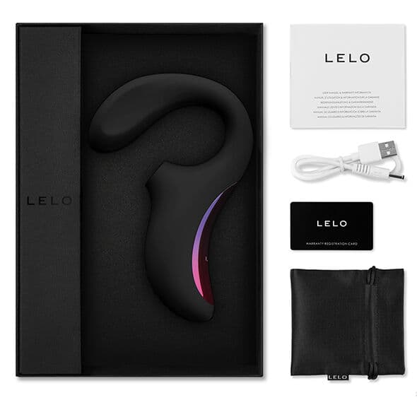 LELO - ENIGMA DOUBLE SUCTION STIMULATION MASSAGER BLACK thumb 12