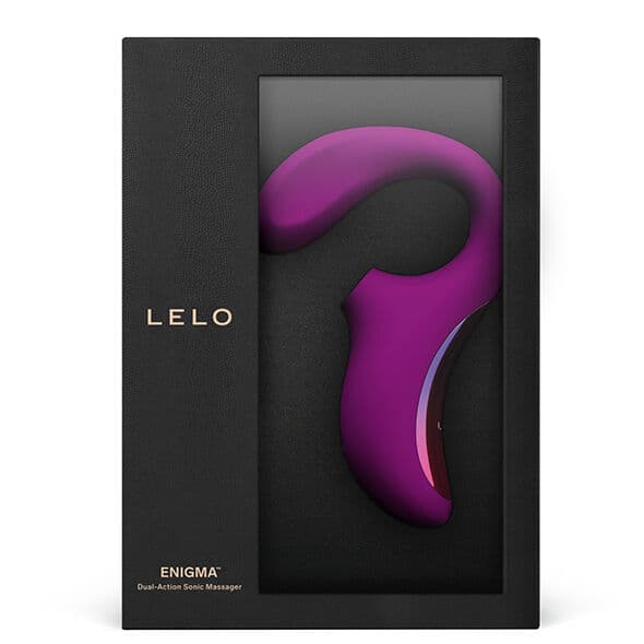 LELO - ENIGMA DOUBLE SUCTION STIMULATION PURPLE MASSAGER thumb 2