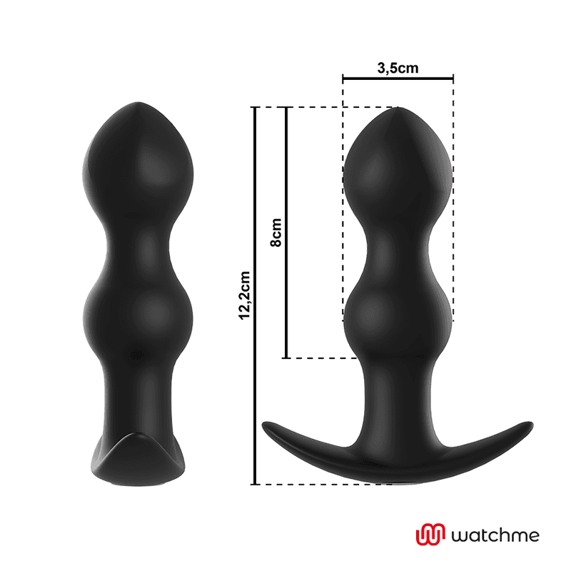 ANBIGUO - WATCHME REMOTE CONTROL PLUG ANAL VIBRATOR TIBERIO thumb 4