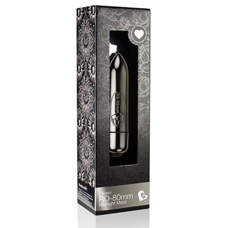 ROCKS-OFF - VIBRATING BULLET RO-80MM MIDNIGHT METAL thumb 6