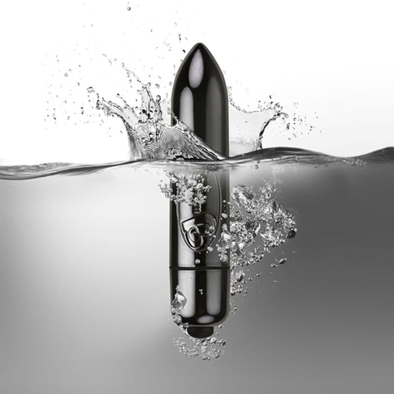ROCKS-OFF - VIBRATING BULLET RO-80MM MIDNIGHT METAL thumb 3
