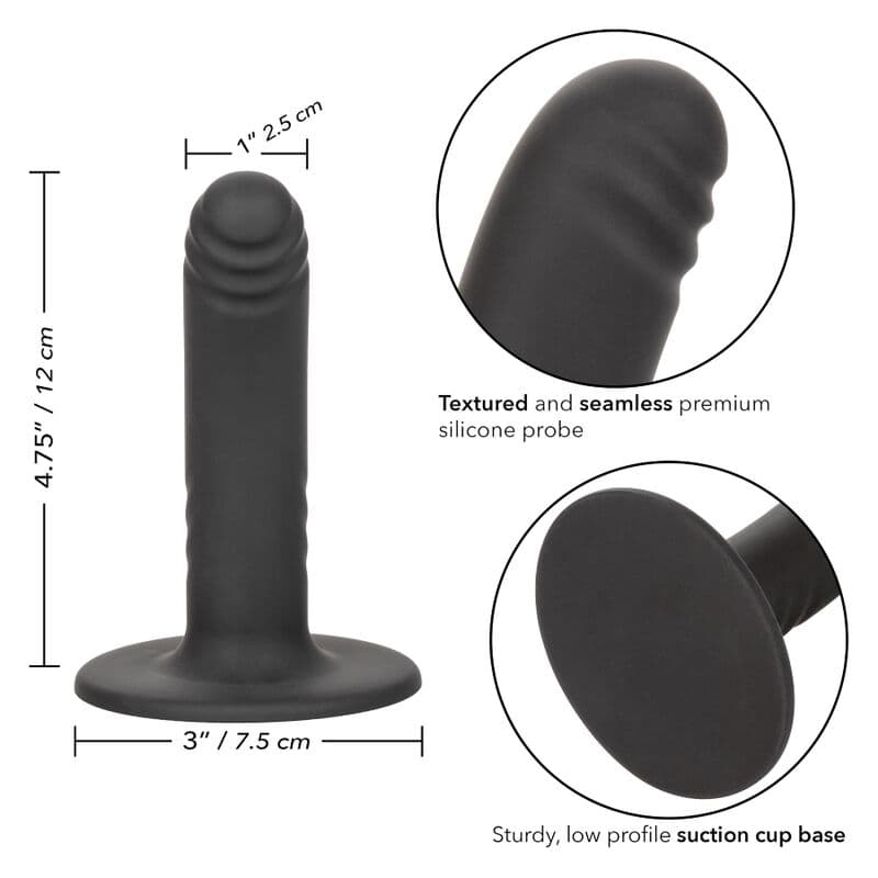 CALEXOTICS - BOUNDLESS DILDO 12 CM COMPATIBLE WITH HARNESS thumb 5