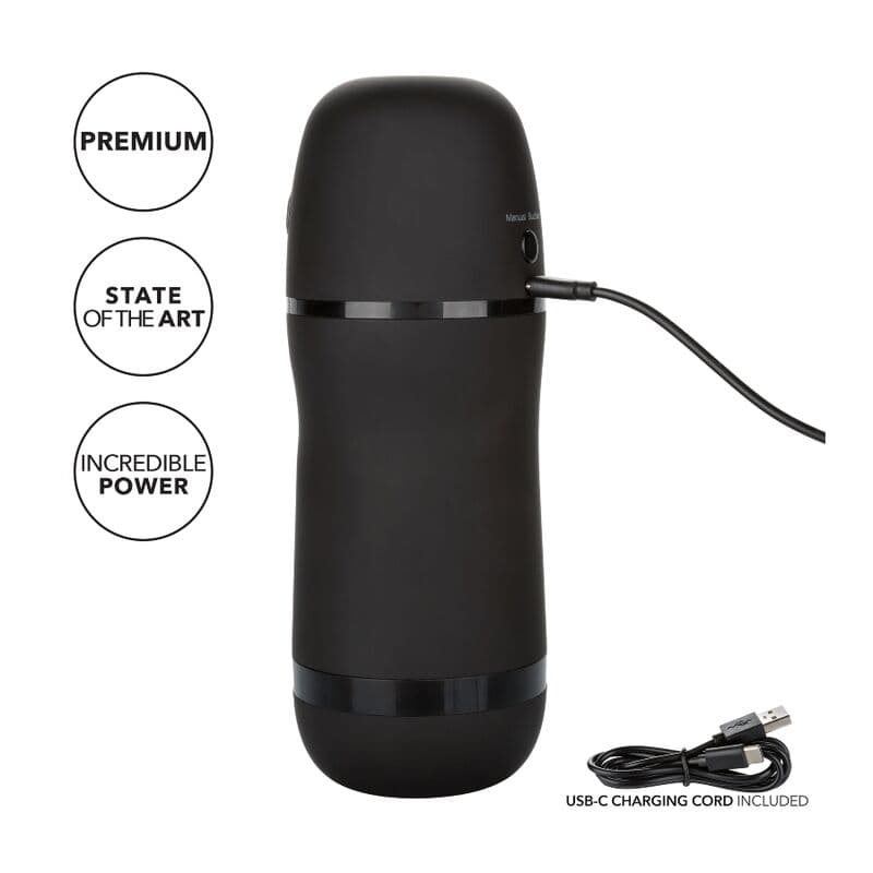 CALEXOTICS - OPTIMUM POWER VIBRATING SUCTION MASTURBATOR thumb 8