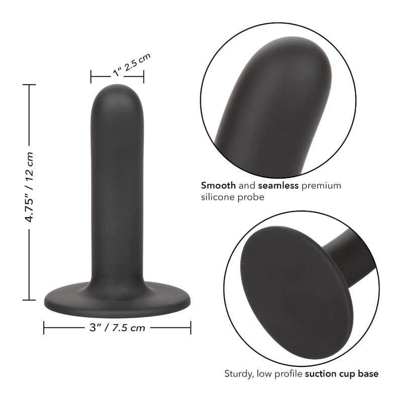 CALEXOTICS - BOUNDLESS DILDO 12 CM HARNESS COMPATIBLE SMOOTH thumb 5