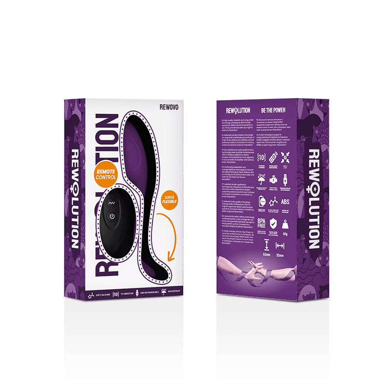 REWOLUTION - REWOVO EGG VIBRATOR REMOTE CONTROL thumb 8