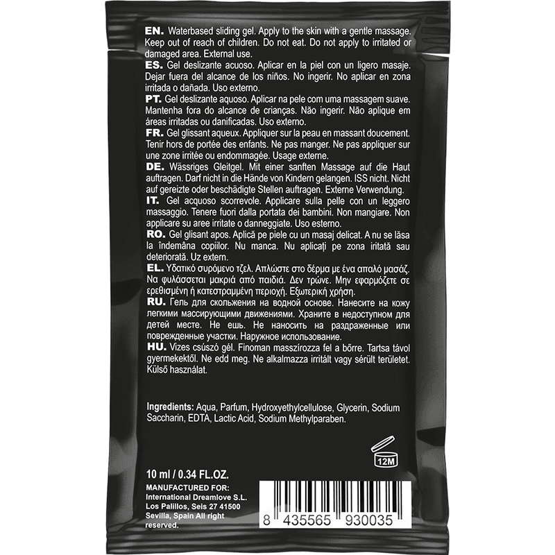 COQUETTE CHIC DESIRE - STRAWBERRY WATER BASED KISSABLE LUBRICANT POCKET 10 ML thumb 2