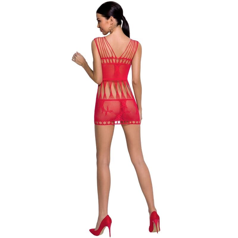 PASSION - WOMAN BS090 RED BODYSTOCKING ONE SIZE thumb 2
