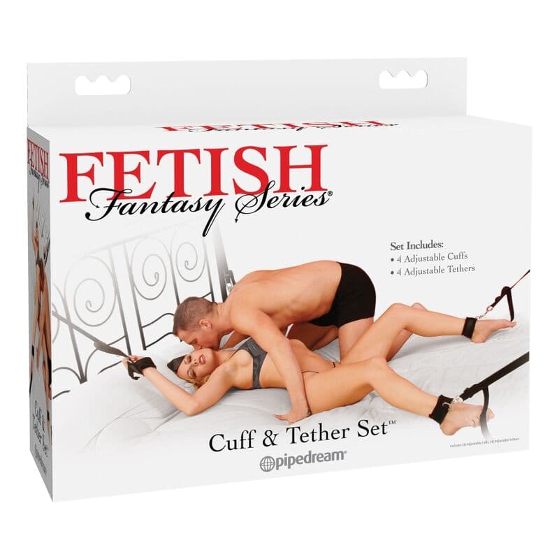 FETISH FANTASY CUFF AND TETHER SET thumb 2