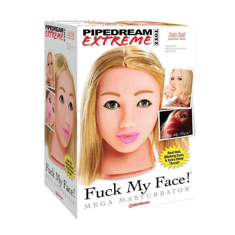 EXTREME TOYZ - FUCK ME MEGA MASTURBATOR BLONDE FACE thumb 4