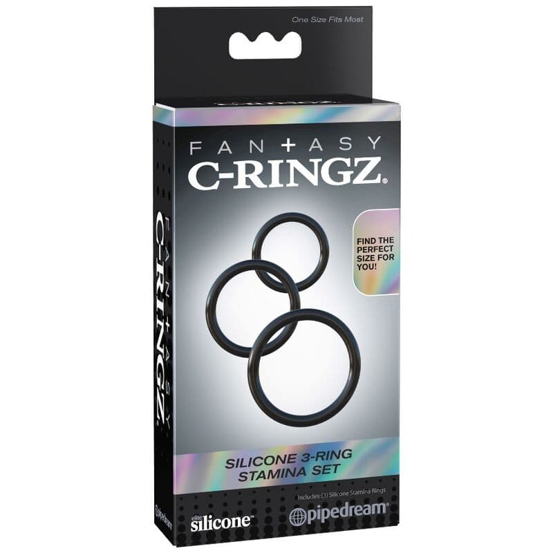 FANTASY C-RINGZ - SILICONE 3 RING STAMINA SET thumb 3