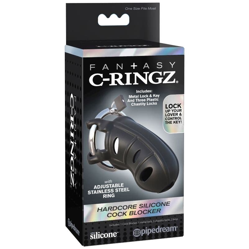 FANTASY C-RINGZ - EXTREME SILICONE COCK BLOCKER thumb 4
