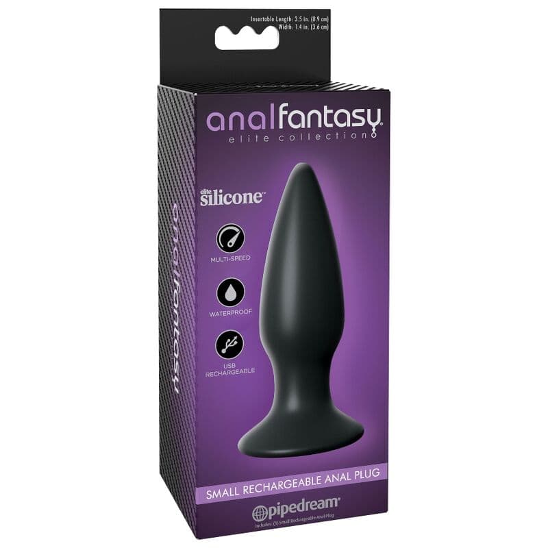 ANAL FANTASY ELITE COLLECTION - SMALL RECHARGEABLE ANAL PLUG thumb 3