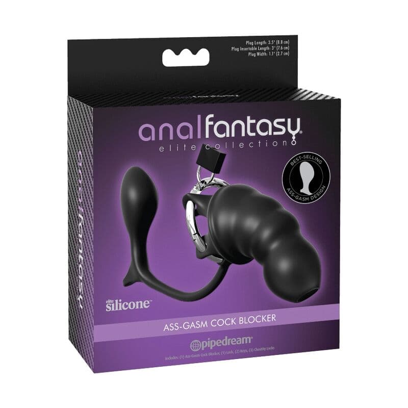 ANAL FANTASY ELITE COLLECTION - ASS-GASM COCK BLOCKER thumb 3