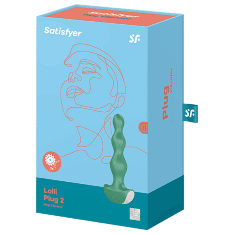 SATISFYER - LOLLI PLUG 2 PLUG VIBRATOR GREEN thumb 3