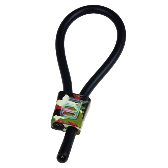 ELECTRASTIM - PRESTIGE ELECTRALOOPS ADJUSTABLE COCK RINGS CAMOUFLAGE thumb 3