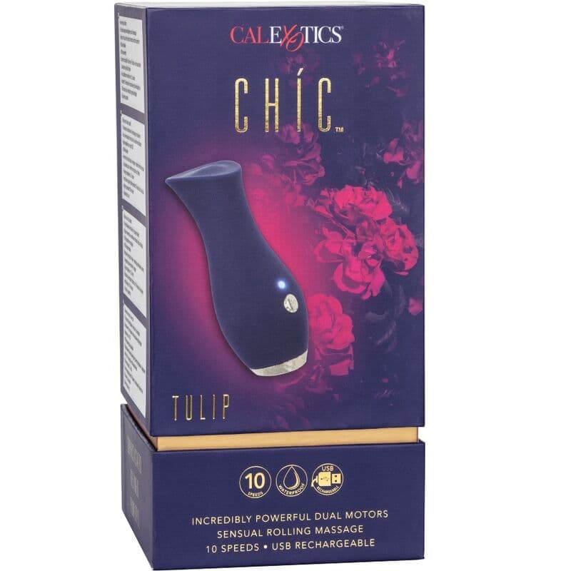 CALEXOTICS - CHIC TULIP MASAJEADOR - AZUL thumb 8