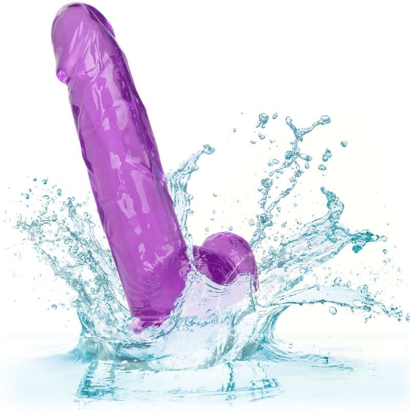 CALEXOTICS - SIZE QUEEN DILDO PURPLE 15.3 CM thumb 7