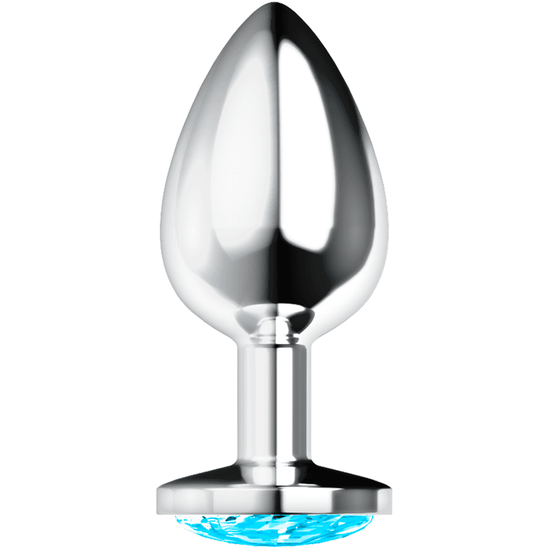 OHMAMA - ANAL PLUG WITH BLUE CRYSTAL L thumb 2