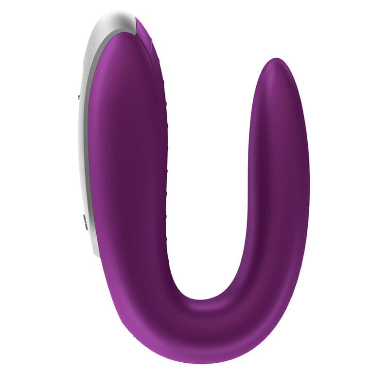 SATISFYER - DOUBLE FUN PARTNER VIBRATOR PURPLE thumb 8
