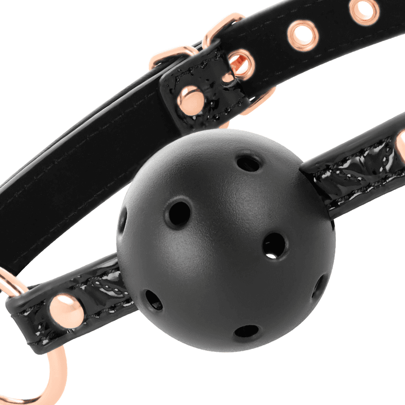 BEGME - BLACK EDITION BALL GAG VEGAN LEATHER thumb 6