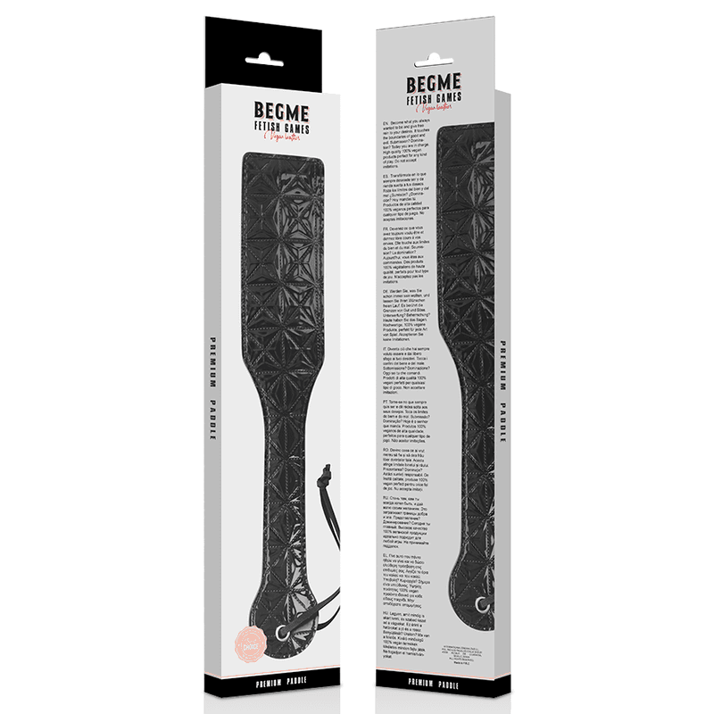 BEGME - BLACK EDITION VEGAN LEATHER PADDLE thumb 4