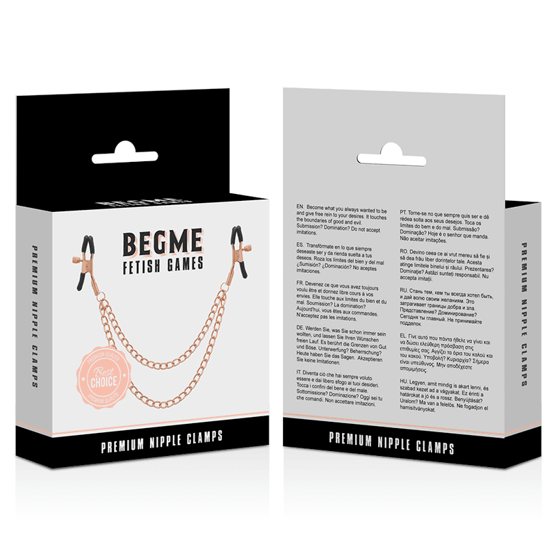 BEGME - BLACK EDITION PREMIUM NIPPLE CLAMPS thumb 4