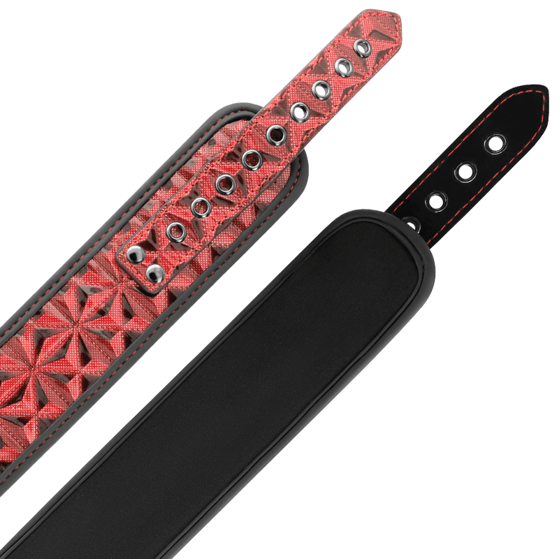 BEGME - RED EDITION COLLAR WITH NIPPLE CLAMPS WITH NEOPRENE LINING thumb 3