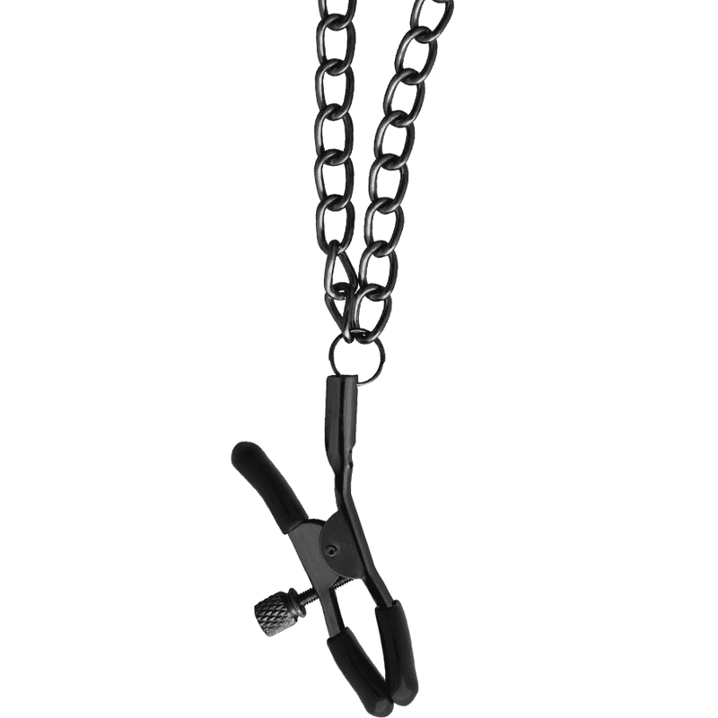 BEGME - RED EDITION COLLAR WITH NIPPLE CLAMPS WITH NEOPRENE LINING thumb 6
