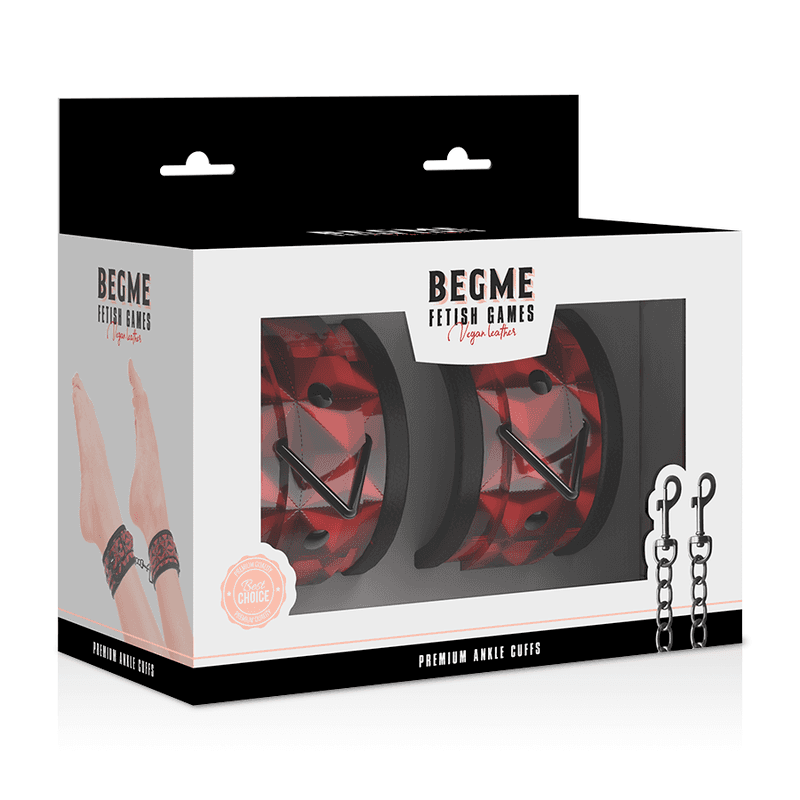 BEGME - RED EDITION PREMIUM ANKLE CUFFS WITH NEOPRENE LINING thumb 9