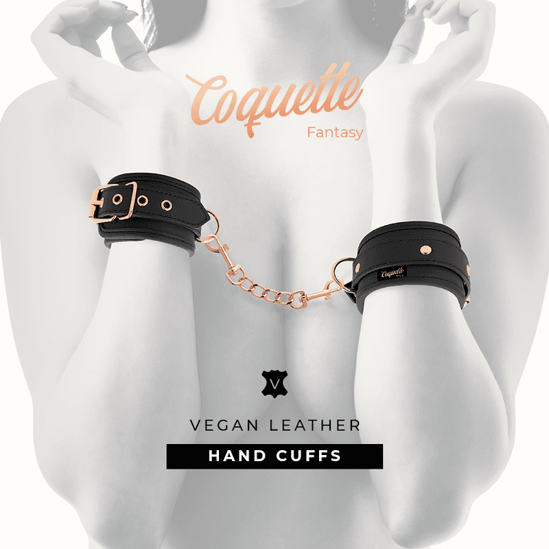 COQUETTE CHIC DESIRE - FANTASY VEGAN LEATHER HANDCUFFS thumb 2