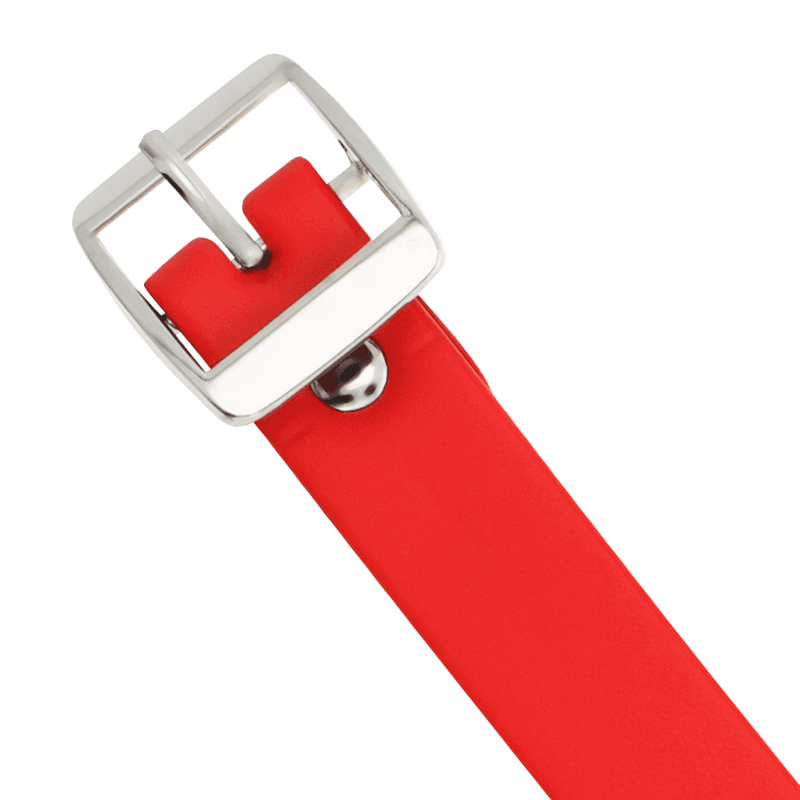 COQUETTE CHIC DESIRE - RED VEGAN LEATHER NECKLACE WOMAN FETISH ACCESSORY thumb 4