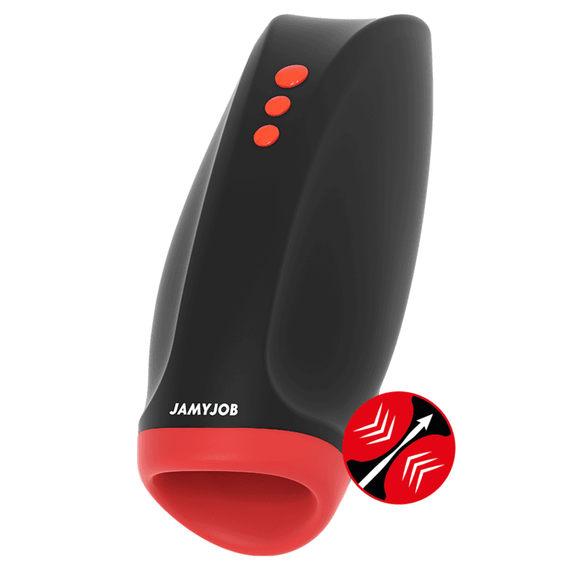 JAMYJOB - NOVAX MASTURBATOR WITH VIBRATION AND COMPRESSION thumb 4