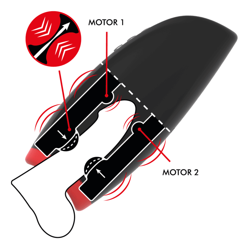 JAMYJOB - NOVAX MASTURBATOR WITH VIBRATION AND COMPRESSION thumb 3