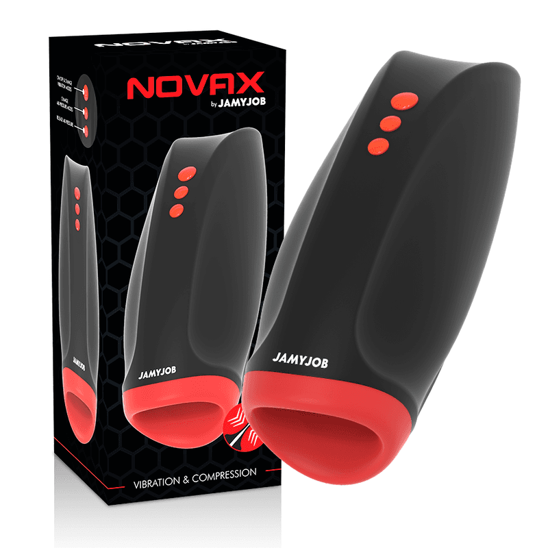 JAMYJOB - NOVAX MASTURBATOR WITH VIBRATION AND COMPRESSION thumb 2