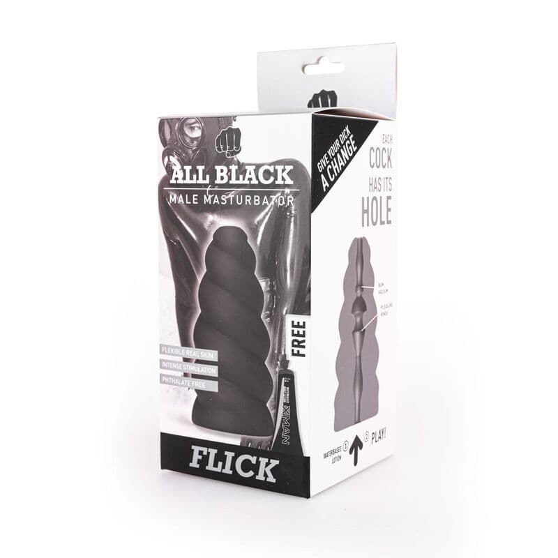 ALL BLACK - MASTURBATOR FLICK thumb 2
