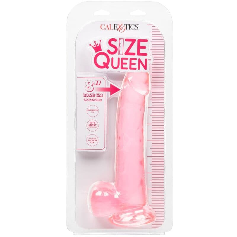 CALEXOTICS - SIZE QUEEN DILDO PINK 20.3 CM thumb 7