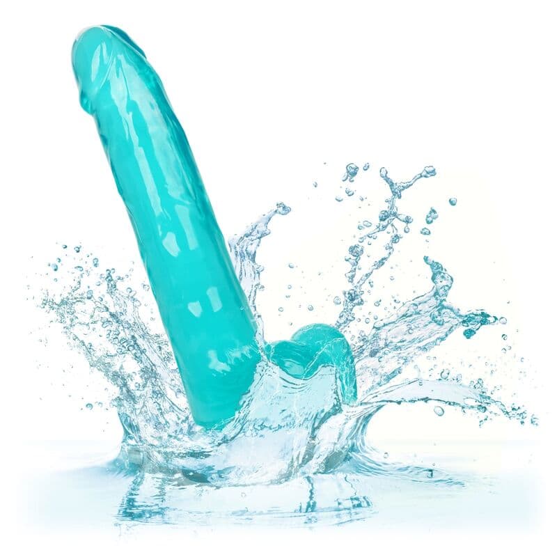 CALEXOTICS - SIZE QUEEN DILDO BLUE 20.3 CM thumb 5
