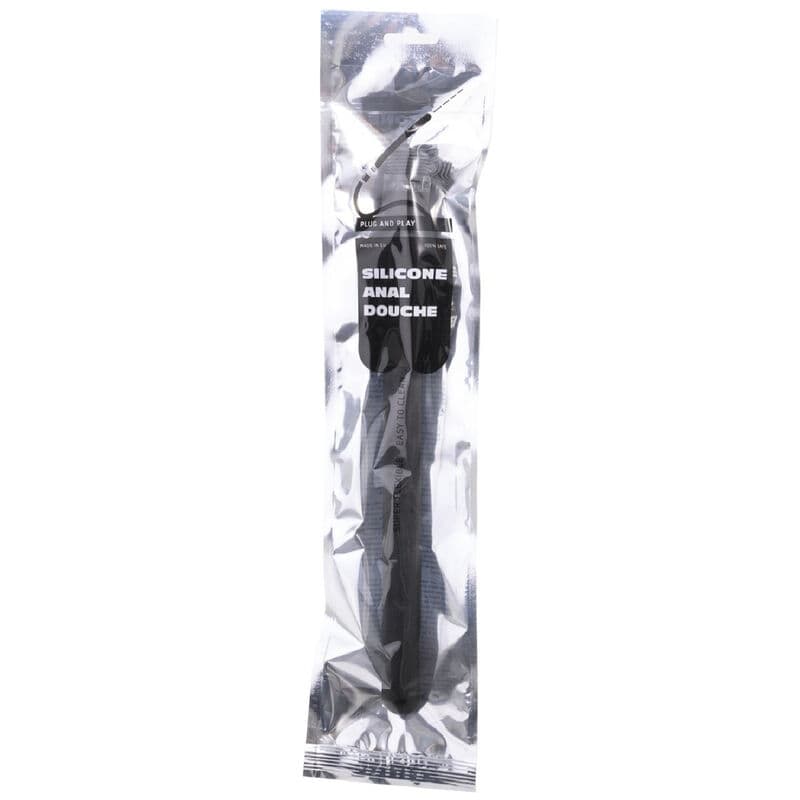 ALL BLACK - MEGA RIPPLE SHOWER ANAL SILICONE 28.5 CM thumb 2