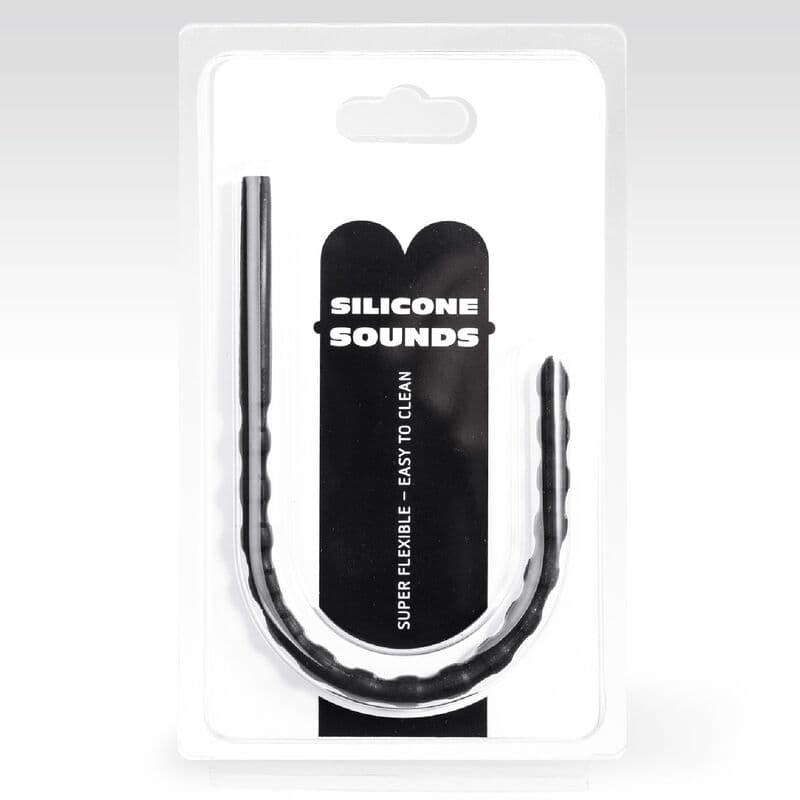 ALL BLACK - 8/10 MM SILICONE URETHRAL PROBE thumb 2