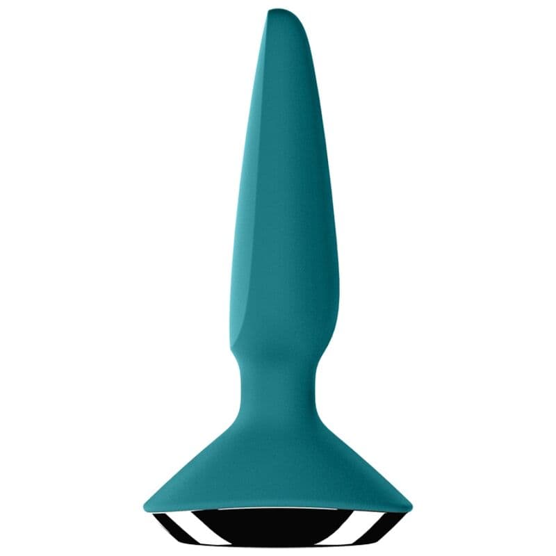 SATISFYER - PLUG ILICIOUS 1 PLUG VIBRATOR GREEN thumb 3