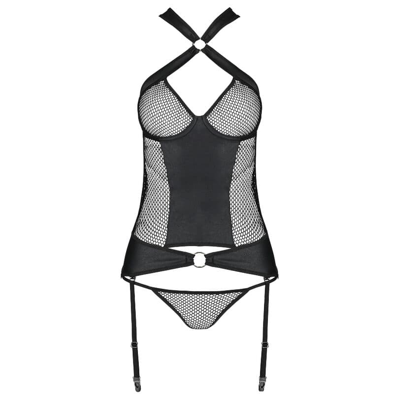 PASSION - AMANDA CORSET ECOLOGICAL LEATHER L/XL thumb 4
