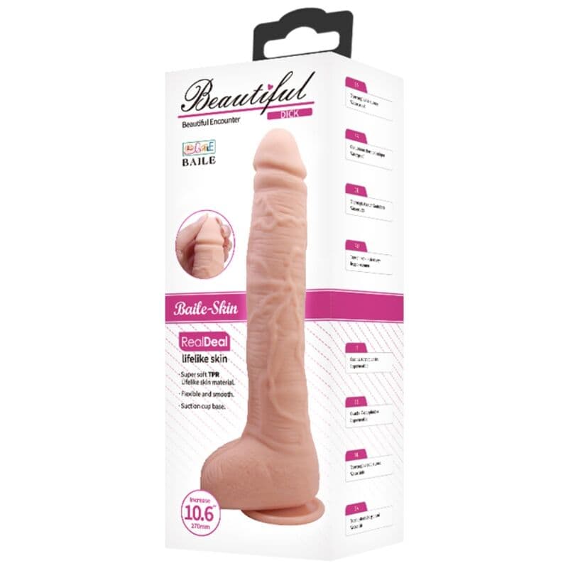 BAILE - FLEXIBLE REALISTIC DILDO thumb 8