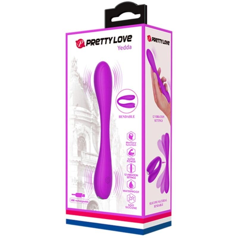 PRETTY LOVE - YEDDA FLEXIBLE VIBRATOR thumb 9